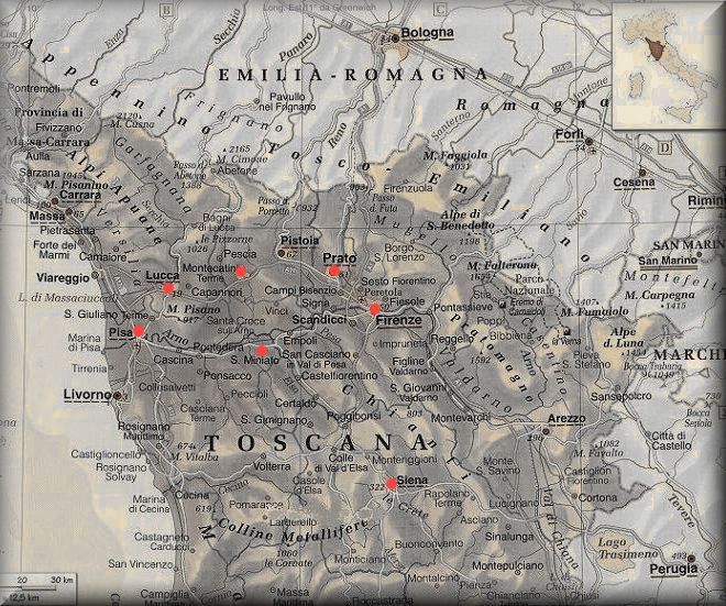 cliquez sur les points rouges pour découvrir les photos